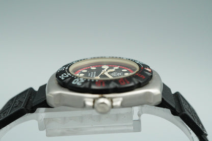 *Exc+5* Vintage 1990s TAG Heuer Formula 1 374.508 Quartz Black 28mm Women Watch