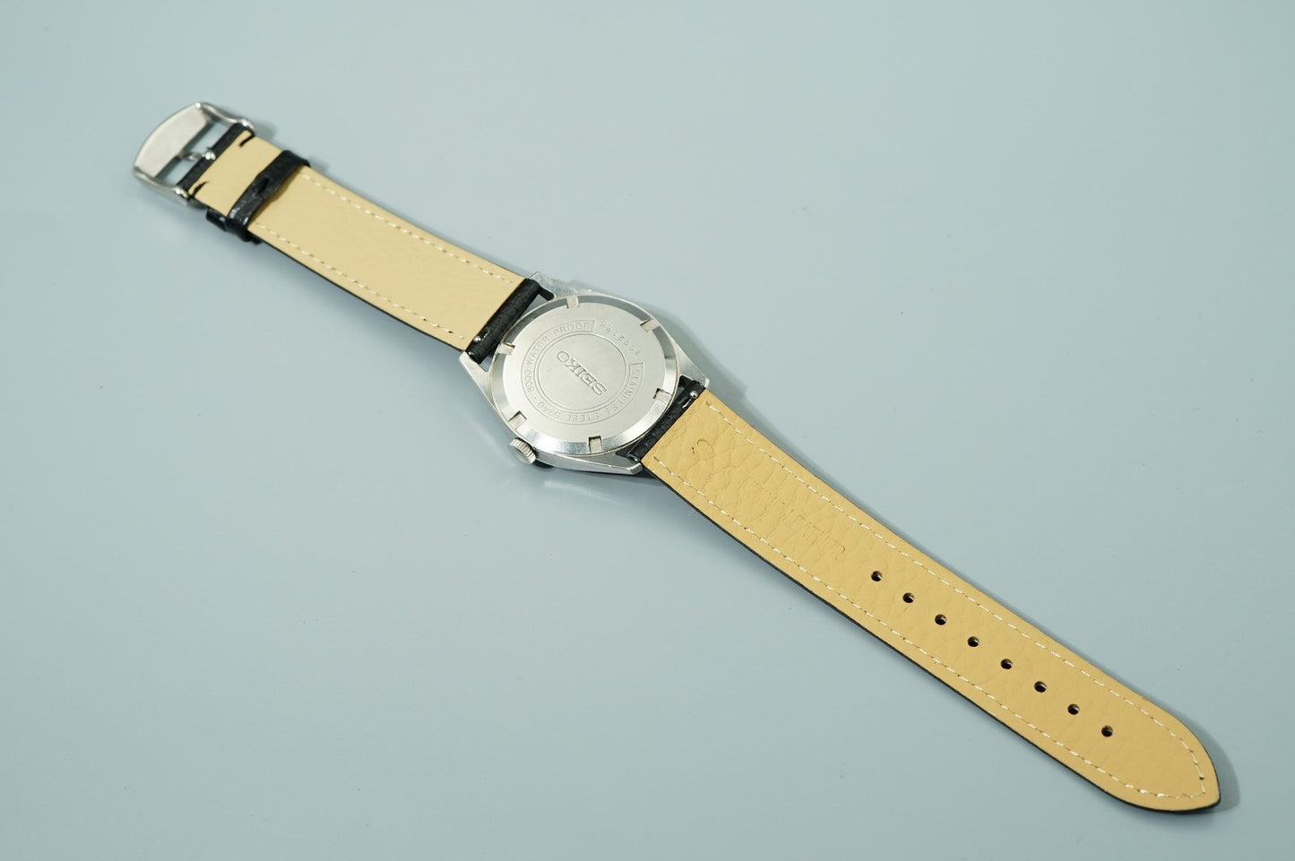 *Exc+5* Vintage 1967 SEIKO LARDMARVEL 5740-8000 AT Silver Round 37mm Mens Watch