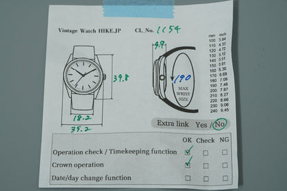 *NEAR MINT* Vintage 1977 SEIKO King Quartz 4823-8100 Silver 35mm Mens Watch