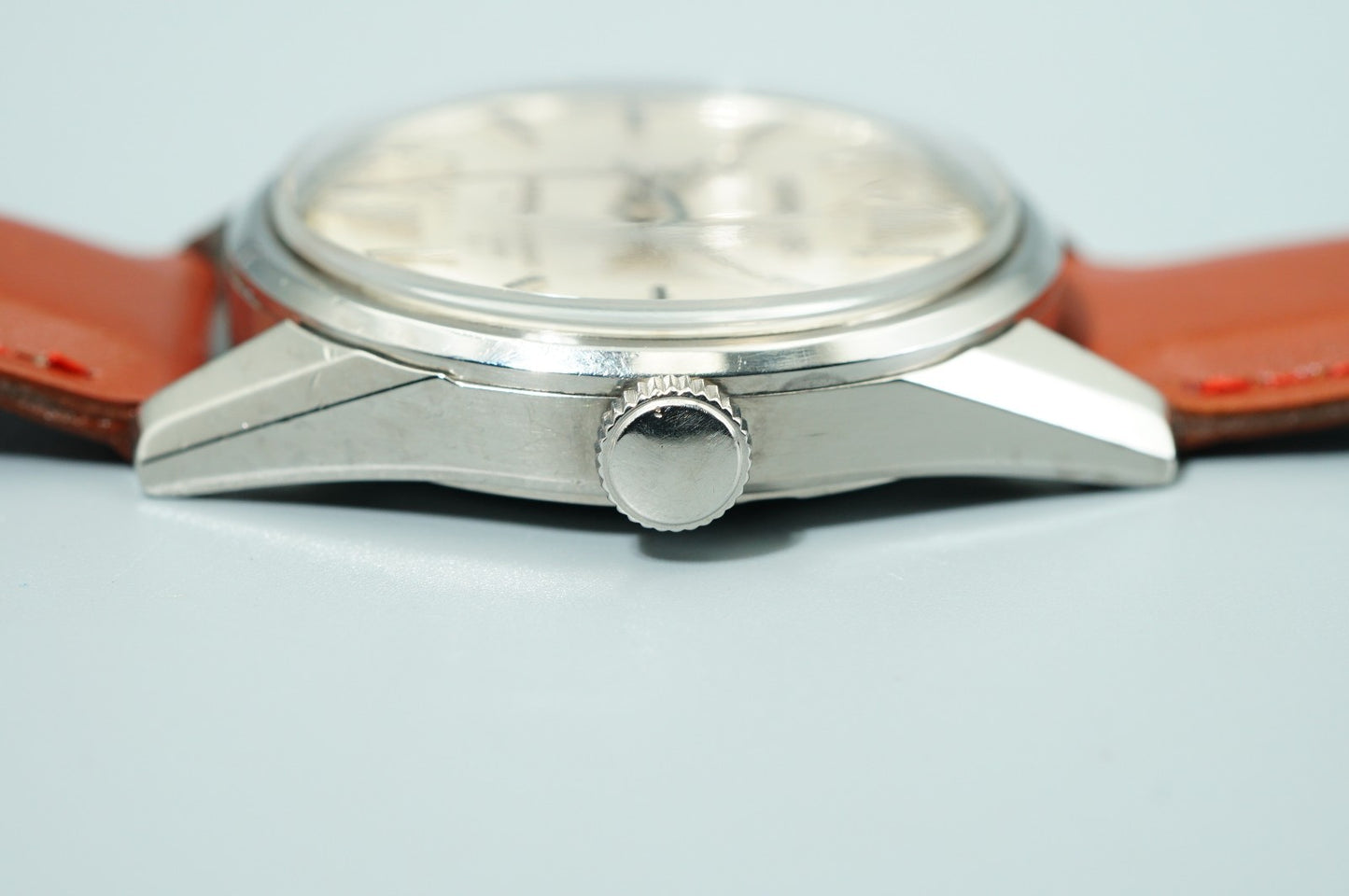 *Exc+5* Vintage 1968 SEIKO Lord marvel 5740-8000 Automa Silver 34mm Mens Watch