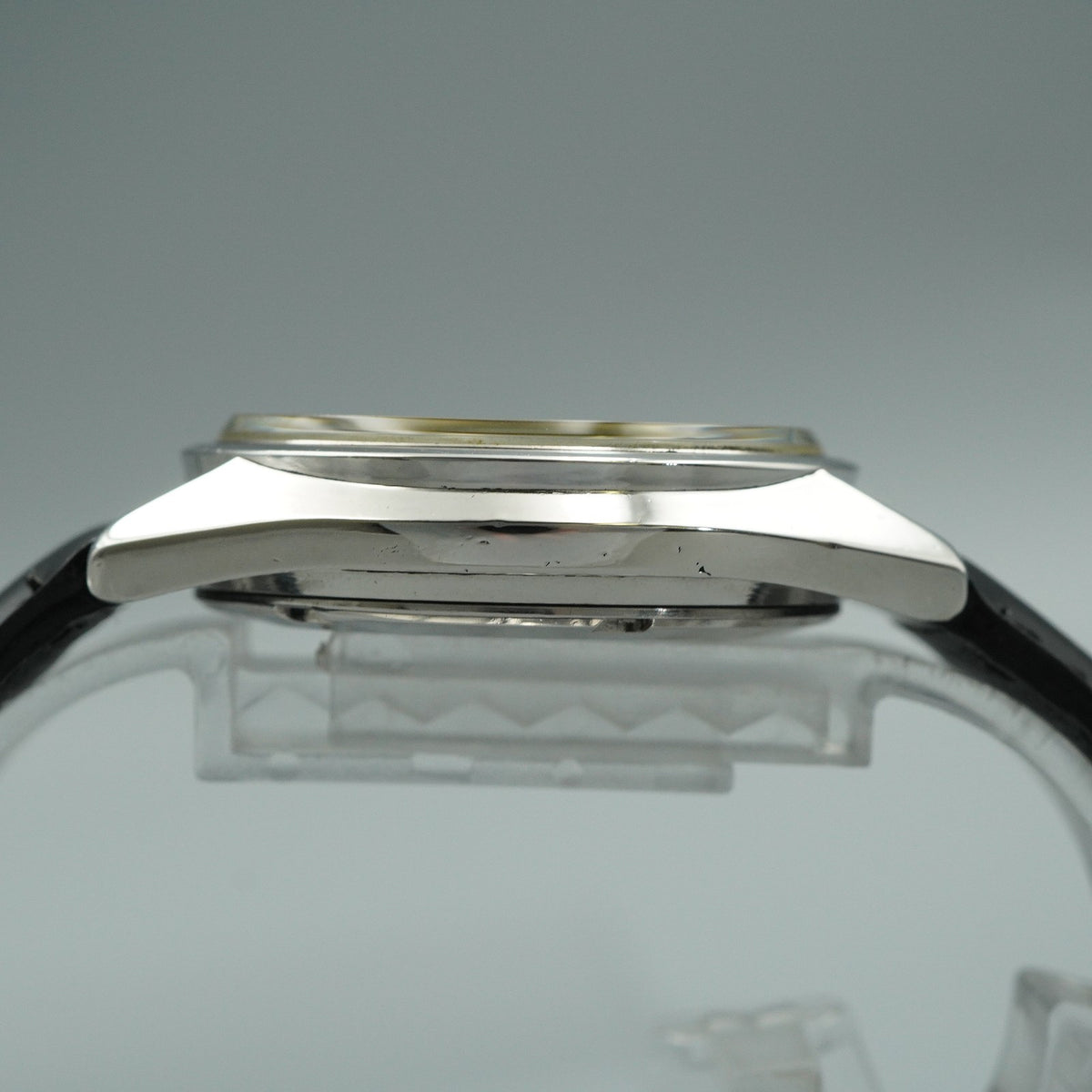 N MINT Vintage SEIKO Hi-Beat 5625-7113 Automatic Silver Round 36mm Mens Watch