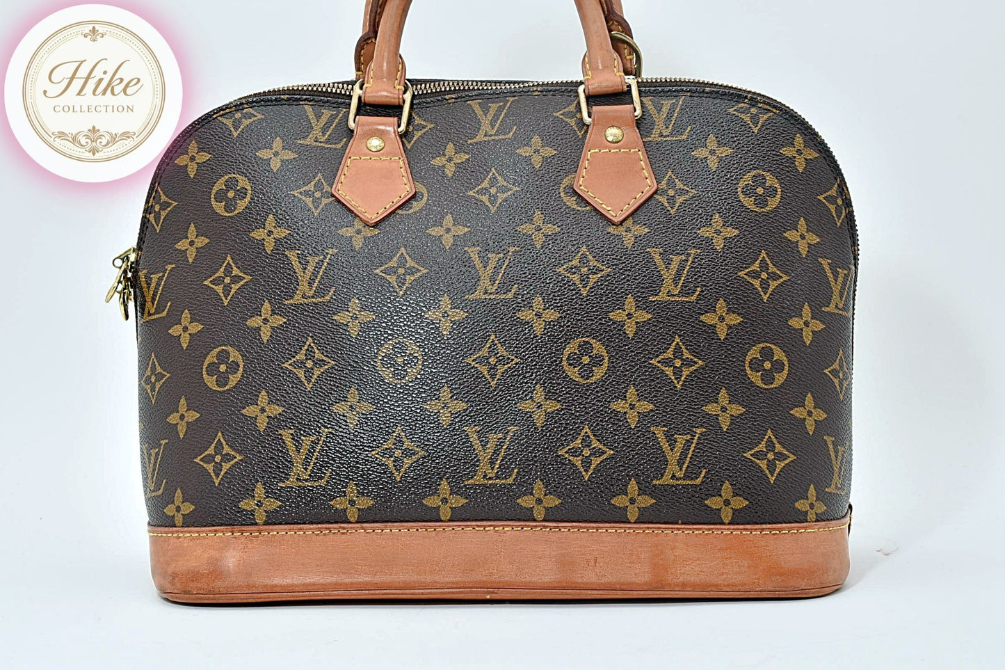 Louis Vuitton Alma PM Monogram Brown Handbag M51130 Ladies Authentic #B0004