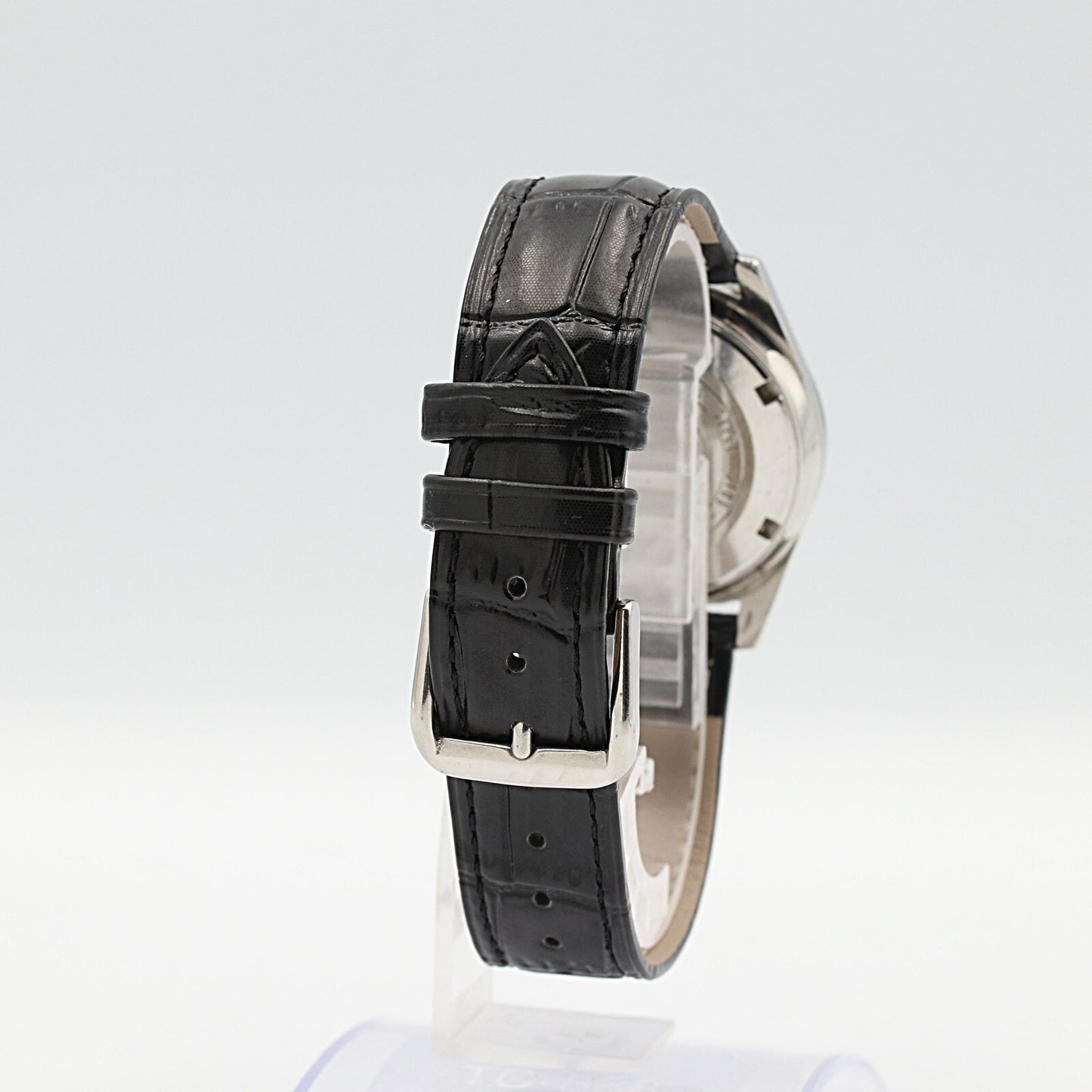 *Exc+5* Vintage 1977 SEIKO Matic-p 5106-7000 Automa White Round 34mm Mens Watch