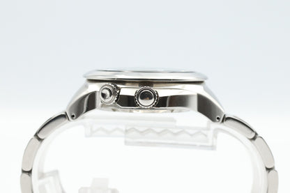*MINT* SEIKO Mecha SUS 4S12-0010 Automatic Blue Dial Round 39mm Mens Watch JAPAN