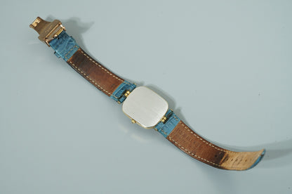 *Exc+5* Vintage 1983 OMEGA De Ville Cal.1417 Quartz White Dial 27mm Mens Watch