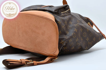 Louis Vuitton Montsouris GM Monogram Backpack Bag M51135 Auth Condition *AB*