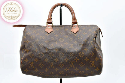 Louis Vuitton Speedy 30 Monogram Brown Handbag M41526 Authentic Condition *A #29