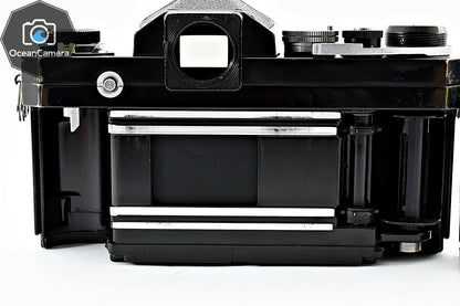 SN706xxxx *Exc+5* Nikon F Eye Level Black 35mm SLR Film Camera Body From JAPAN