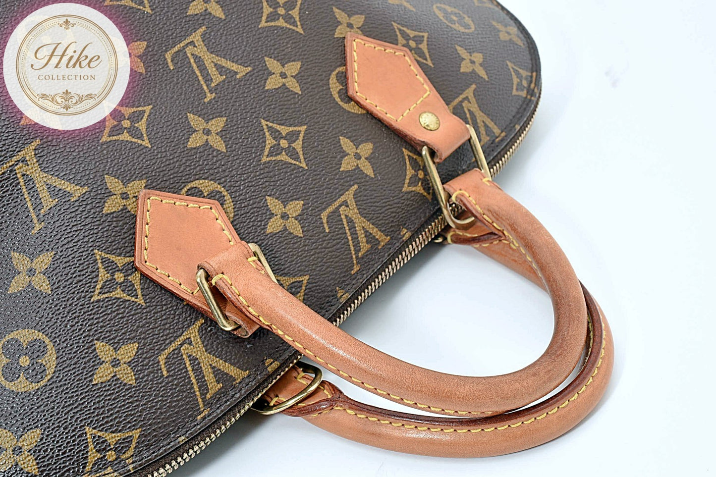 Louis Vuitton Alma PM Monogram Brown Handbag M51130 Ladies Authentic #B0004