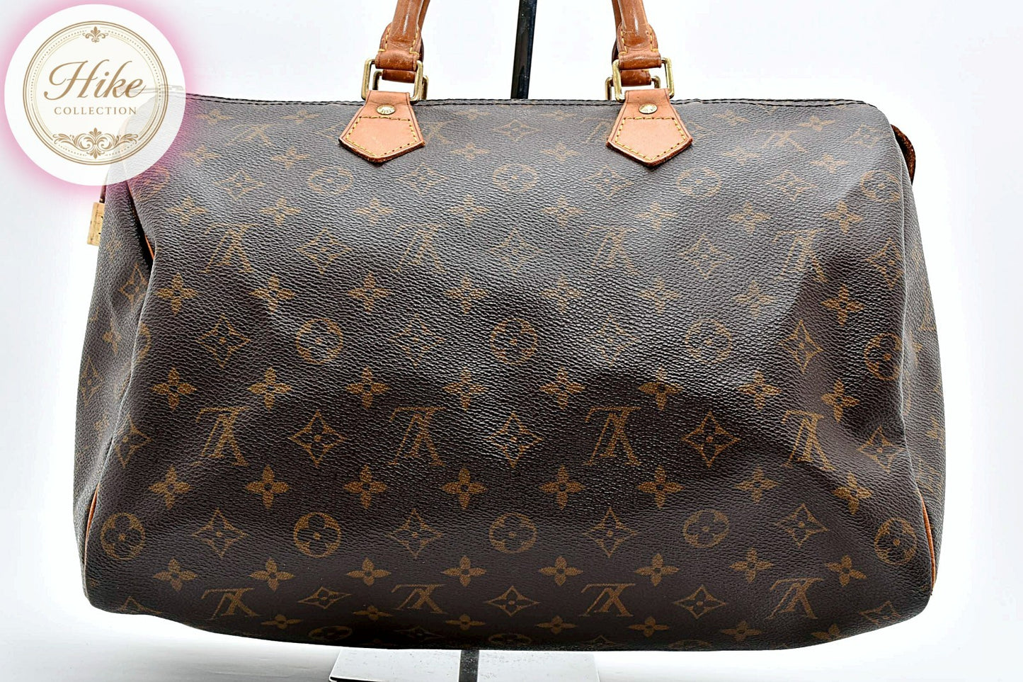 Louis Vuitton Speedy 35 Monogram Brown Handbag M41107  Authentic Condition *B*