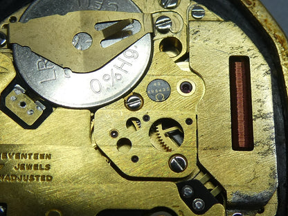 *Exc+4* Vintage 1970 OMEGA De Ville Cal.1332 Quartz Gold Octagon 31mm Mens Watch