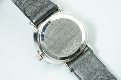 *N MINT* Vintage OMEGA De Ville Hand Winding Silver Cross Line 22mm Women Watch