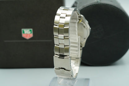 *TOP MINT* Vintage TAG HEUER  CN111C Quartz Silver Dial Round 40 mm Mens Watch