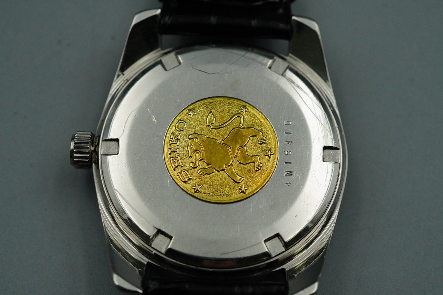 Exc+5 1960s SEIKO GRAND SEIKO 43999 Hand Winding Silver Round 36mm Mens Watch