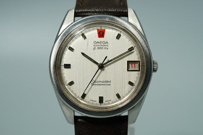 N MINT Vintage 1970 OMEGA Seamaster Cal.1250 Automatic Blue 36mm Mens Watch