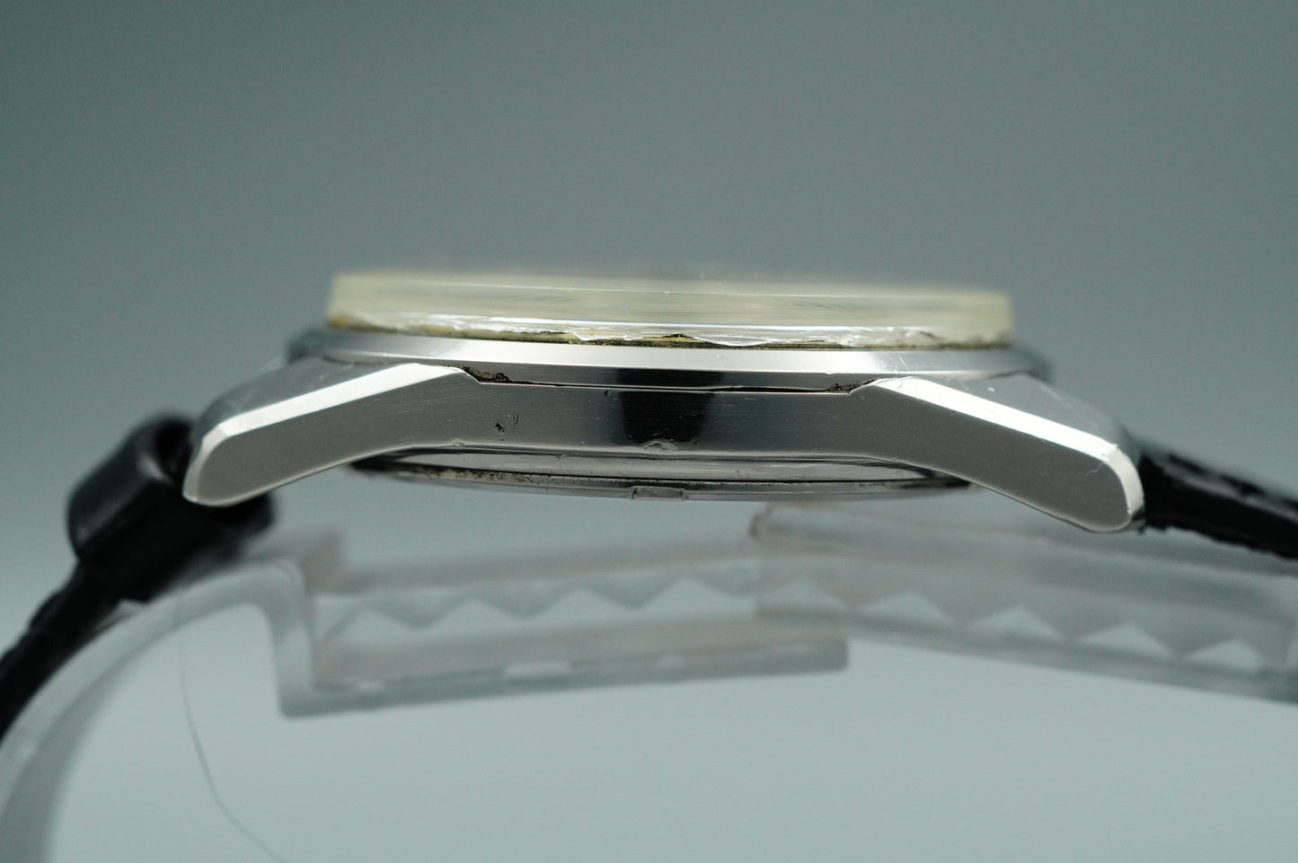Exc+5 1960s SEIKO GRAND SEIKO 43999 Hand Winding Silver Round 36mm Mens Watch