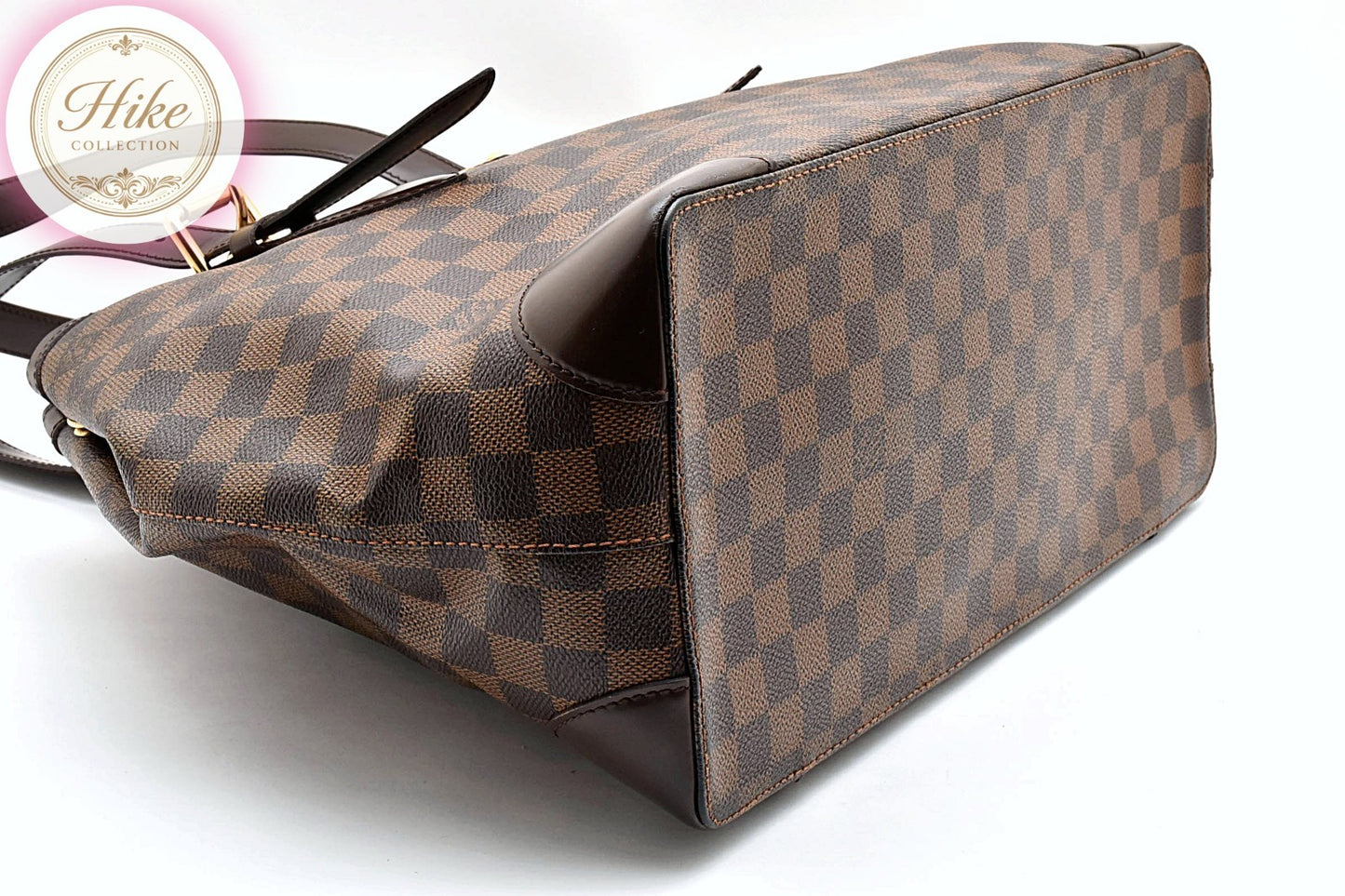 Louis Vuitton Hampstead MM Damier Ebene Tote Bag N51204 Authentic *AB* B0098