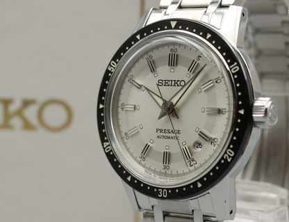 *N MINT+++* SEIKO Presage 4R35-05Z0 Automatic White Dial Date Round Mens Watch