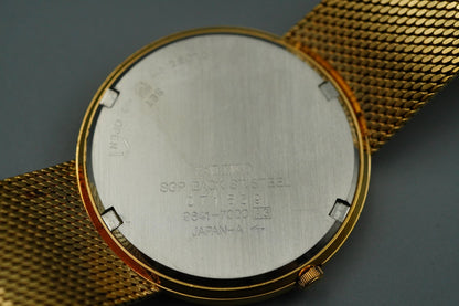 *NEAR MINT* Vintage SEIKO Dolce 9641-7000 Quartz Cream Dial 32 mm Women Watch