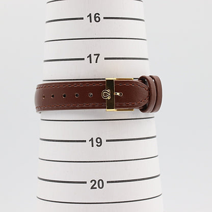 *NEAR MINT* Vintage 1979 OMEGA De Ville Cal.1417 Qz White Square 27mm Mens Watch