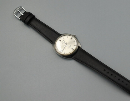 *Exc+4* Vintage OMEGA Seamaster Tool 107 Auto Silver Closs Line Dial Mens Watch