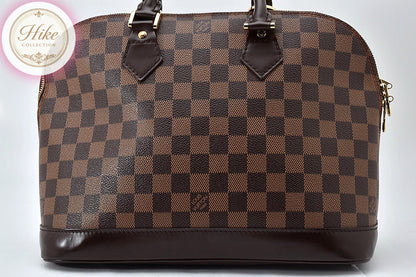 Louis Vuitton Alma Damier Handbag N51131 Authentic Condition *SA* B0130