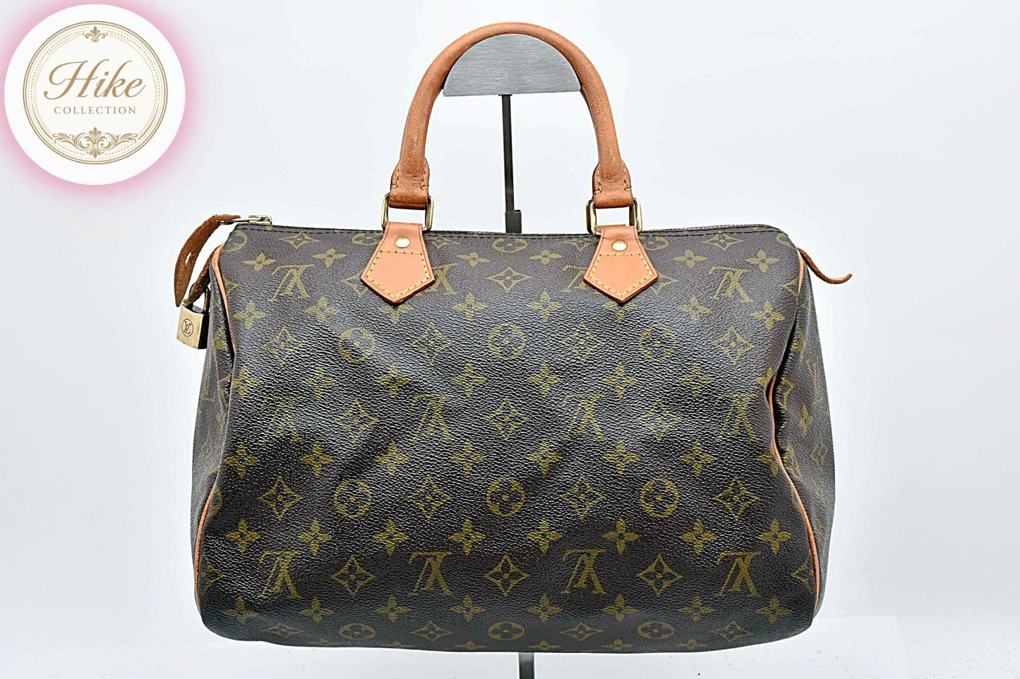 Louis Vuitton Speedy 30 Monogram Brown Handbag M41526 Authentic Condition *B*