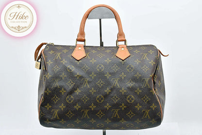Louis Vuitton Speedy 30 Monogram Brown Handbag M41526 Authentic Condition *B*