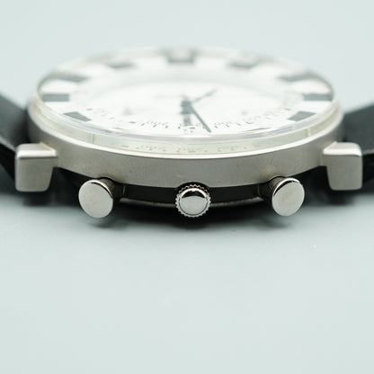 *MINT* Vintage SEIKO SPIRIT SOTTSASS 7T92-0TS0 Qz White Round 39mm Mens Watch