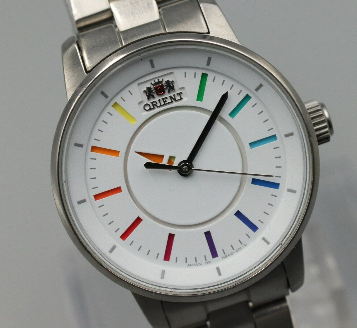 *MINT* ORIENT STYLISH AND SMART NB00-Q0-B WV0011NB Automatic White Women Watch
