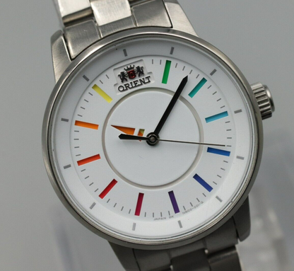 *MINT* ORIENT STYLISH AND SMART NB00-Q0-B WV0011NB Automatic White Women Watch
