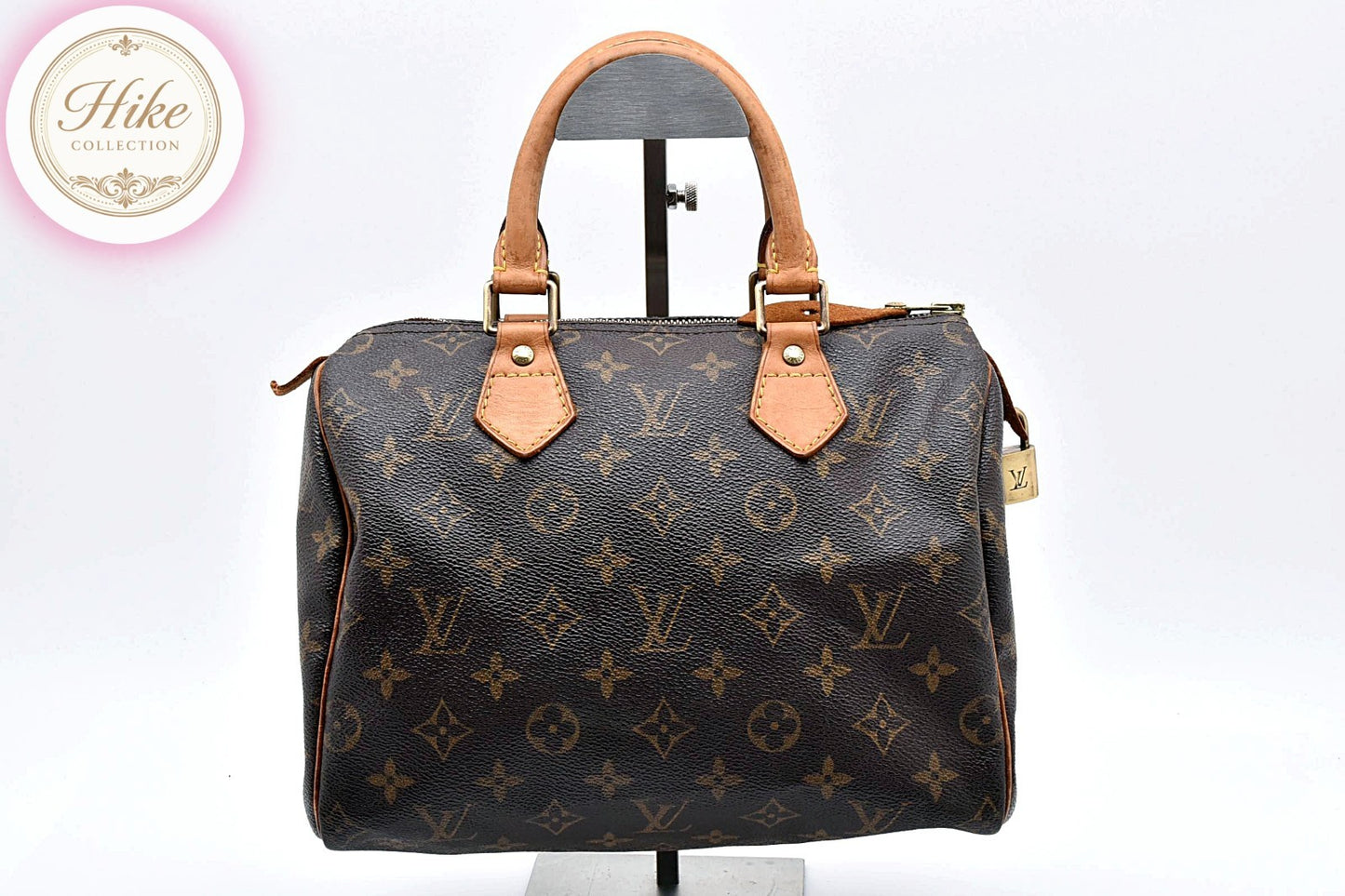 Louis Vuitton Speedy 25 Monogram Handbag M41528 Authentic Condition *AB* B0113