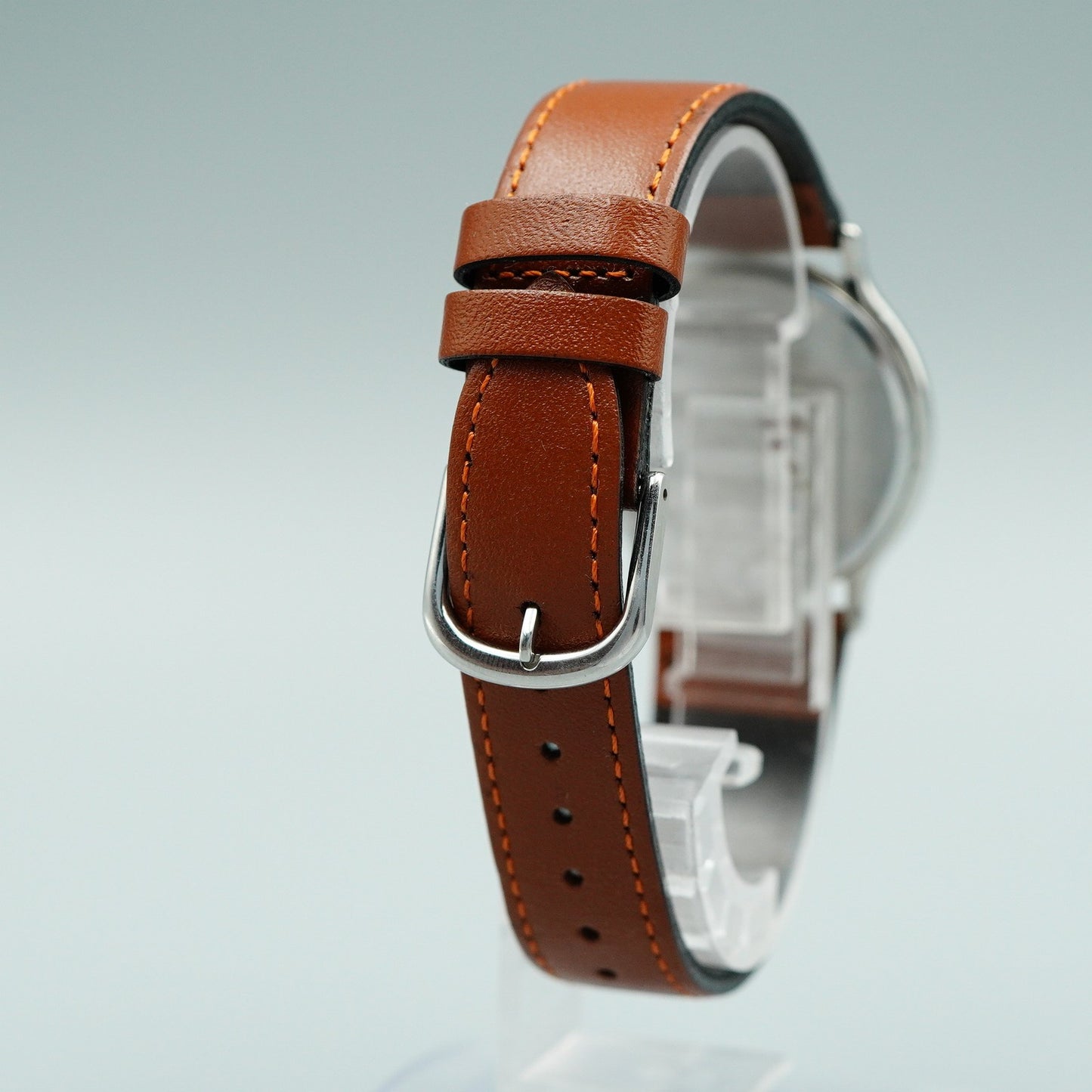 *MINT* Vintage SEIKO CREDOR 8J81-6A30 Quartz Silver Dial Round 32mm Mens Watch