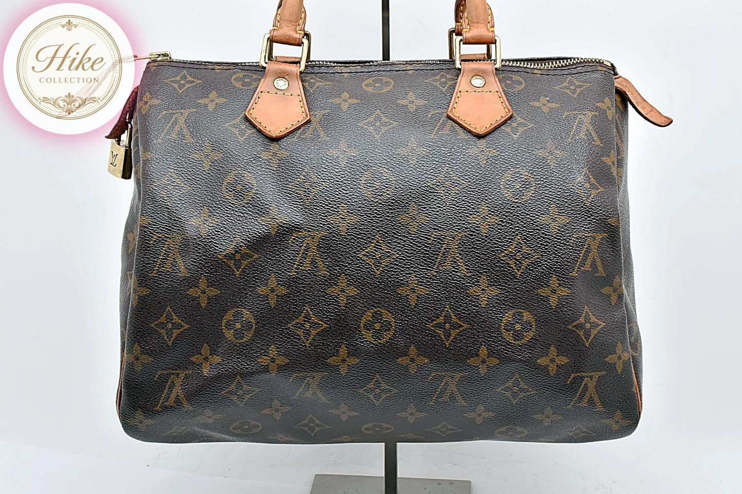 Louis Vuitton Speedy 30 Monogram Brown Handbag M41526 Authentic Condition A #32