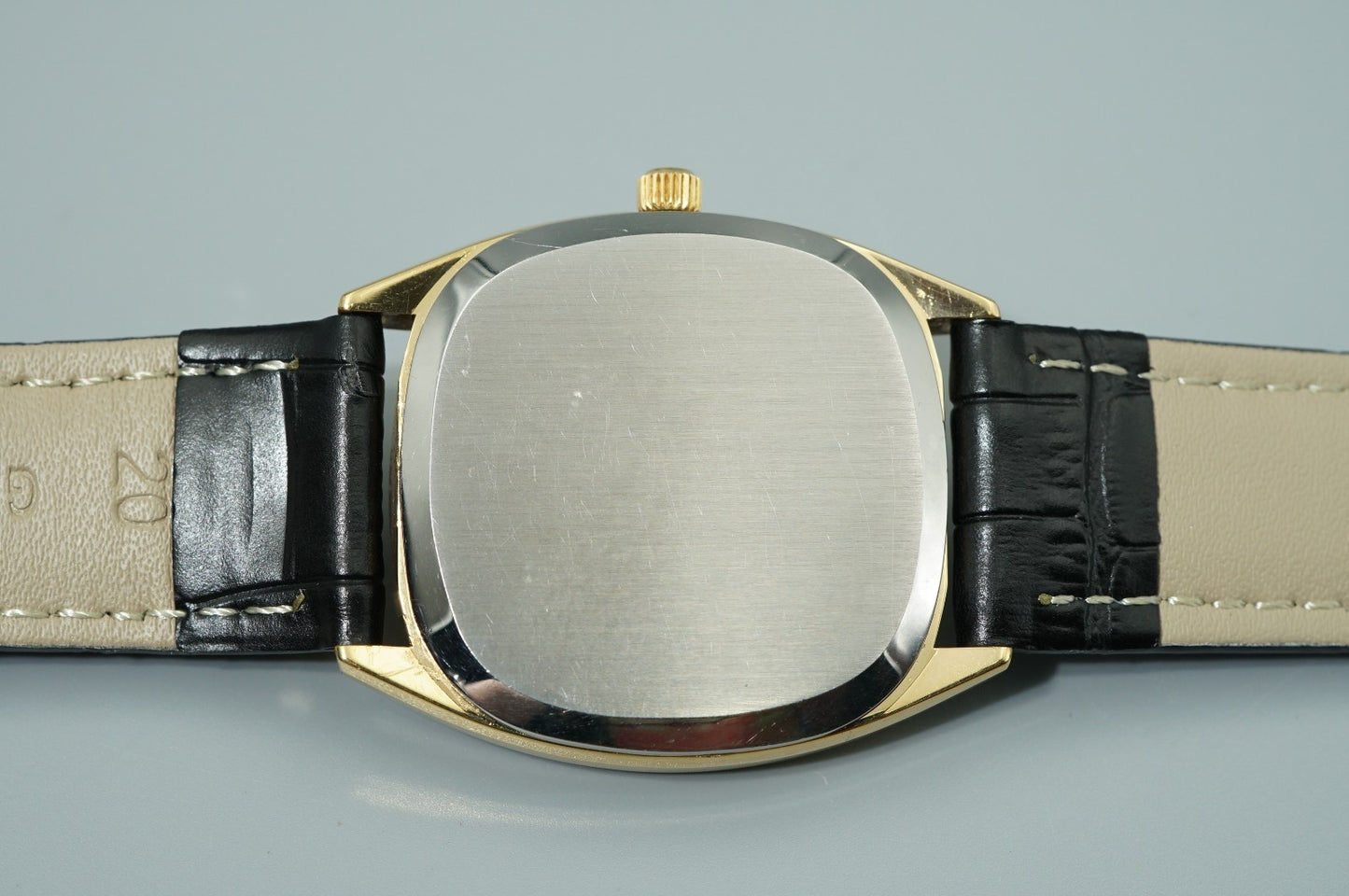 *NEAR MINT* Vintage 1978 OMEGA De Ville Cal.1342 Qz Gold Square 34mm Mens Watch