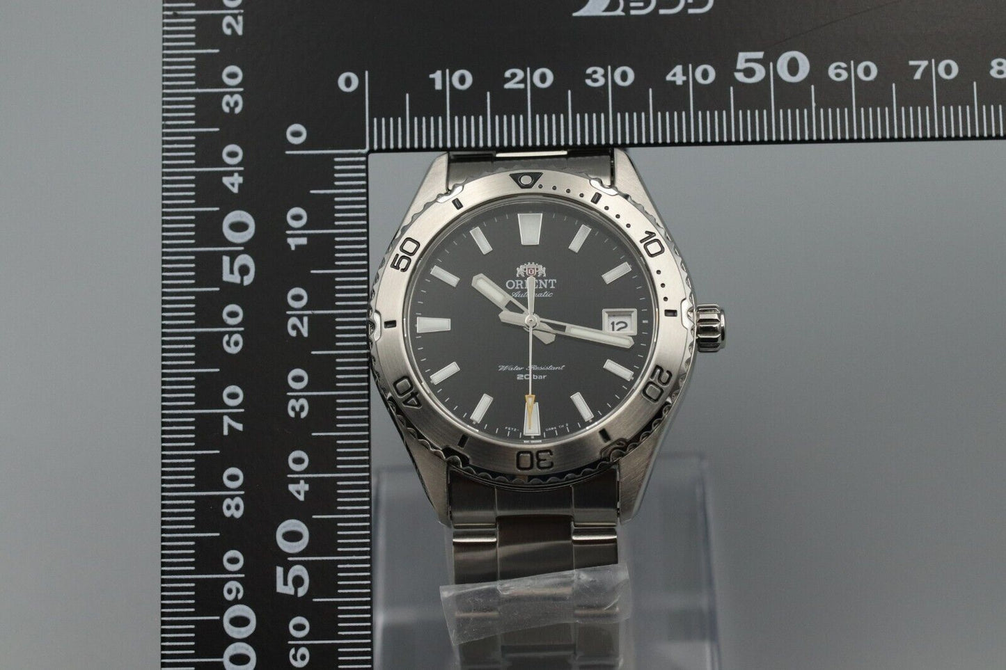 *UNUSED* Orient Mako40 RN-AC0Q01B Black Dial Automatic Diver Watch From JAPAN