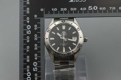 *UNUSED* Orient Mako40 RN-AC0Q01B Black Dial Automatic Diver Watch From JAPAN