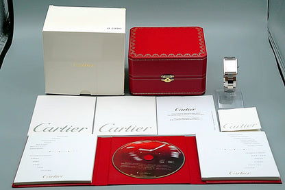 *Exc+5* Cartier Tank Solo W5200014 3169 Quartz Silver 27mm Mens Watch