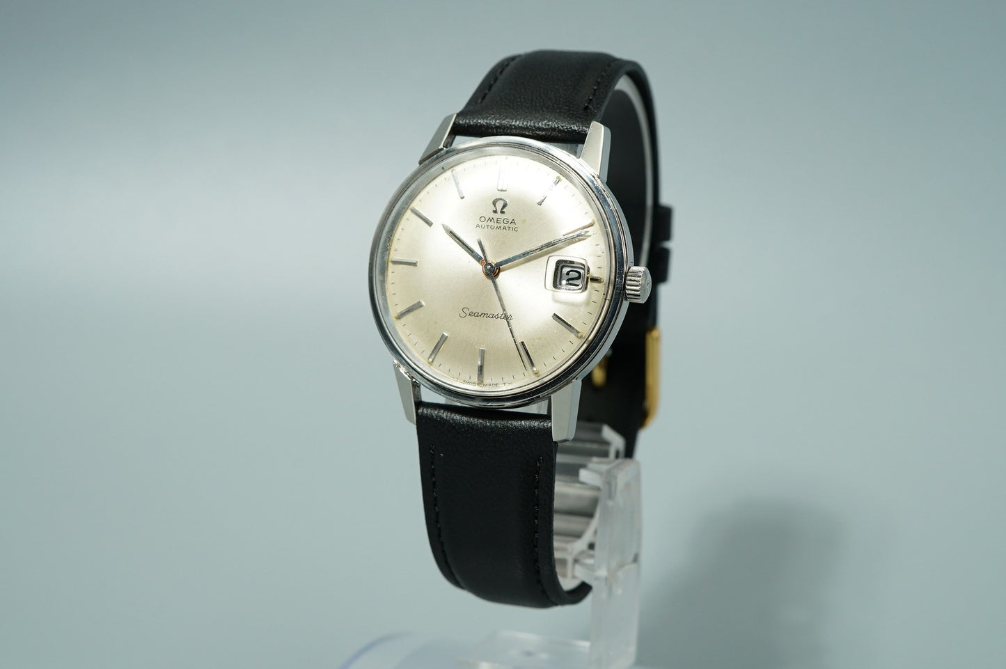 MINT Vintage 1968 OMEGA Seamaster Cal.565 Automatic Silver Dial 34mm Mens Watch