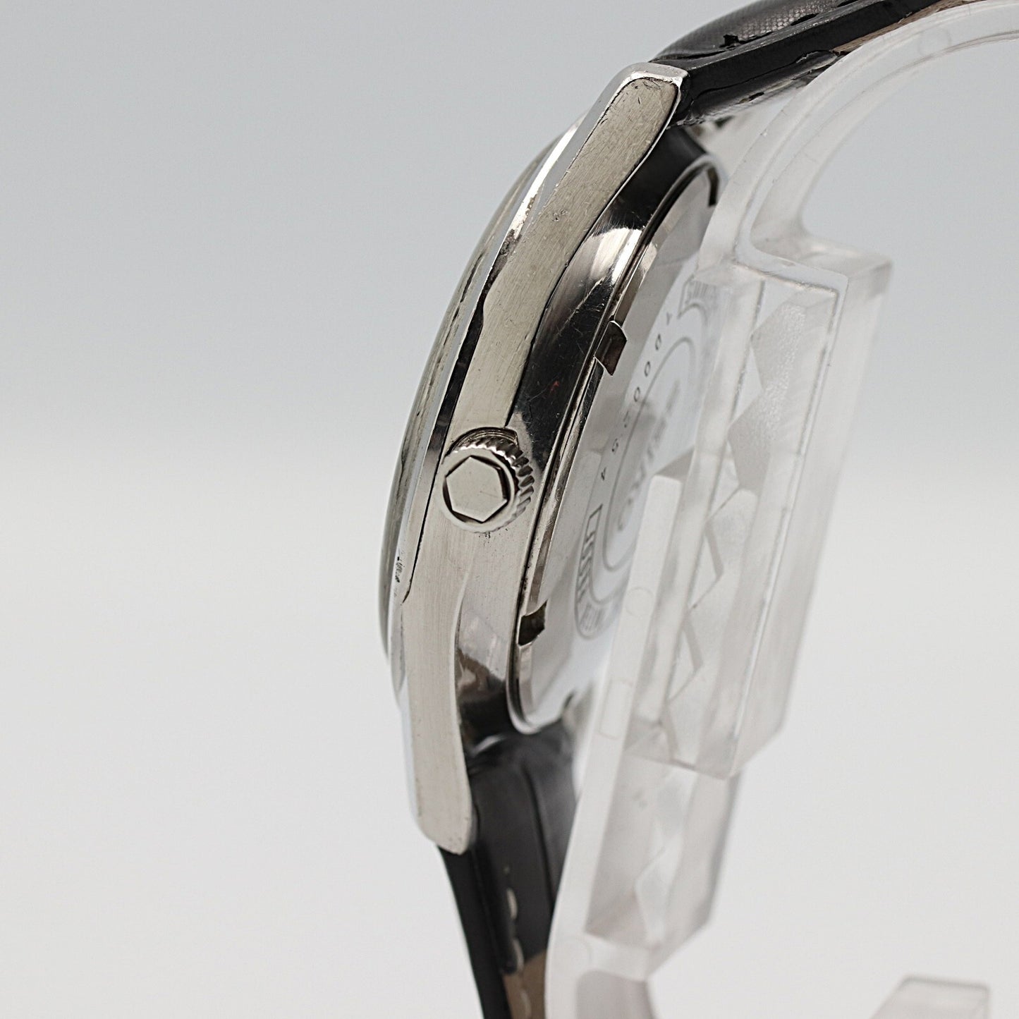 *Exc+5* Vintage 1977 SEIKO Matic-p 5106-7000 Automa White Round 34mm Mens Watch