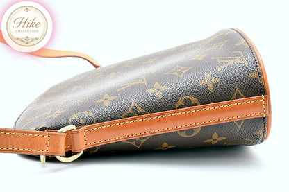 Louis Vuitton Drouot Monogram Brown Shoulder Bag M51290 Authentic Condition *SA*