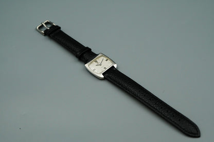 *NEAR MINT* OMEGA De Ville Hand Winding White Rectangle 25mm Women Watch