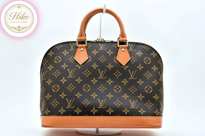Louis Vuitton Alma PM Monogram Brown Handbag M53151 Authentic Condition *SA*