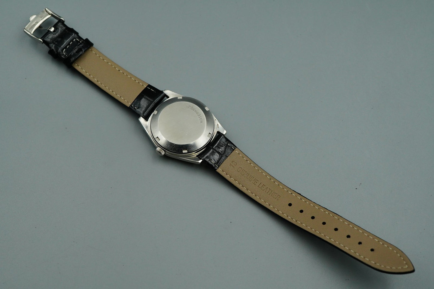 N MINT 1960s OMEGA Seamaster De Ville Cal.565 Automatic Silver 34mm Mens Watch