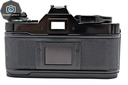 *N MINT* Canon AE-1 Program Black 35mm SLR Film Camera NFD 50mm F1.4 Lens JAPAN