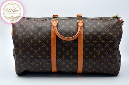 Louis Vuitton Keepall Bandouliere 55 Monogram Boston Bag M41414 Authentic