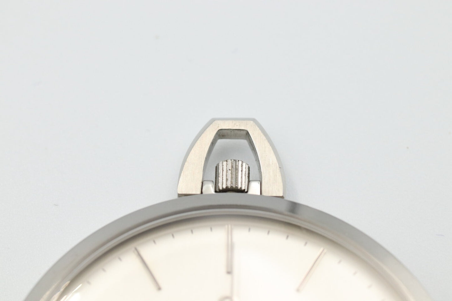 *MINT* Vintage 1970s OMEGA Pocket watch Cal.1035 Hand Winding White 43mm Mens
