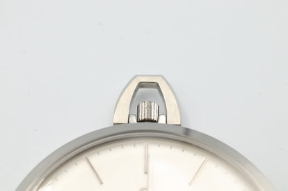 *MINT* Vintage 1970s OMEGA Pocket watch Cal.1035 Hand Winding White 43mm Mens