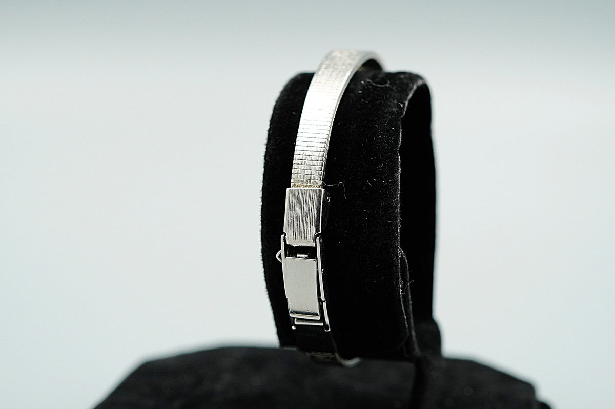 *Exc+5* Vintage 1972 SEIKO 01-3360 Hand Winding Silver Oval 16mm Women Watch