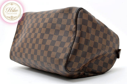 Louis Vuitton Speedy 30 Damier Ebene Brown Handbag N41364 Authentic Condition SA